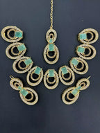 Miro zircon necklace set