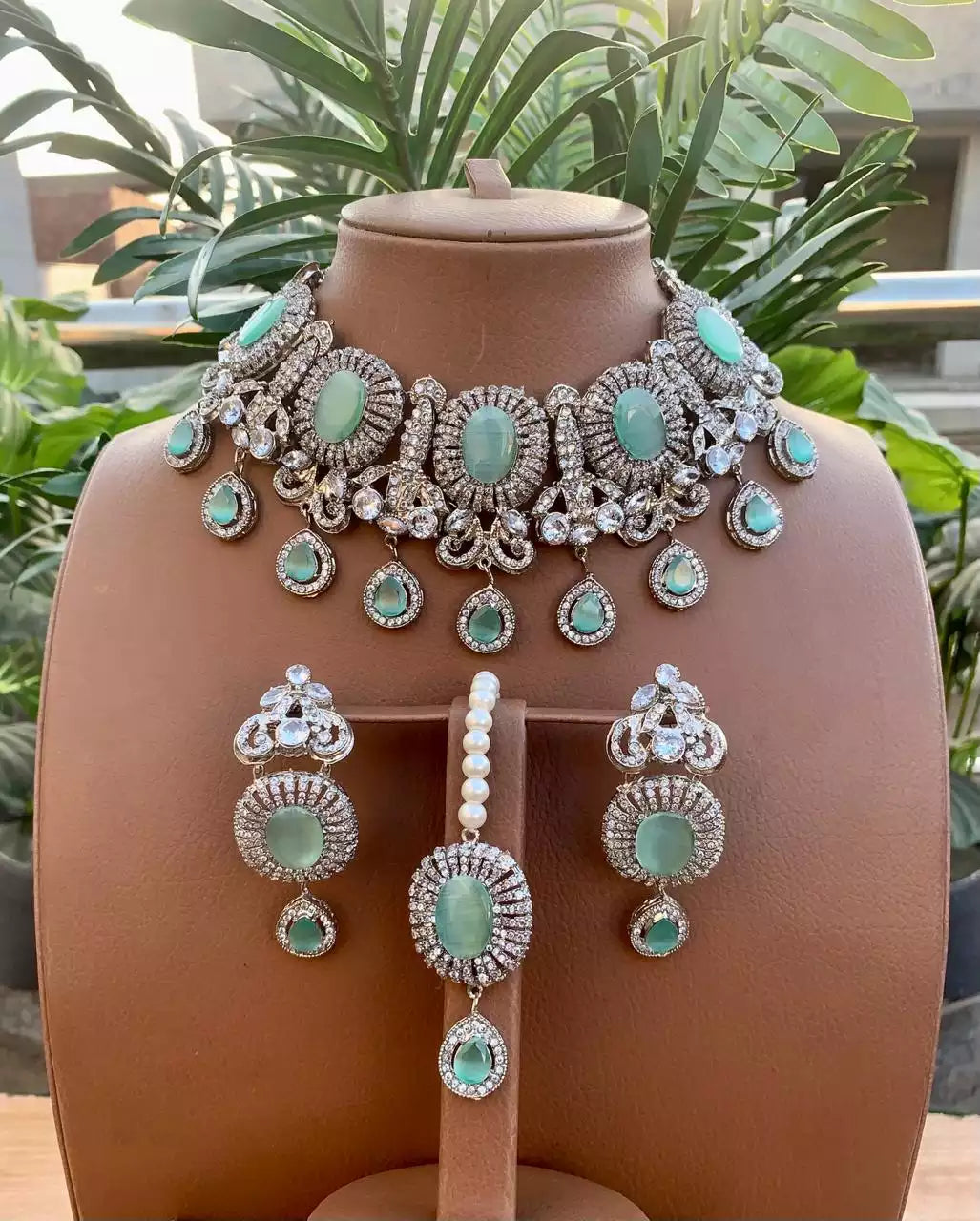 Rp jarao bridal set with teeka
