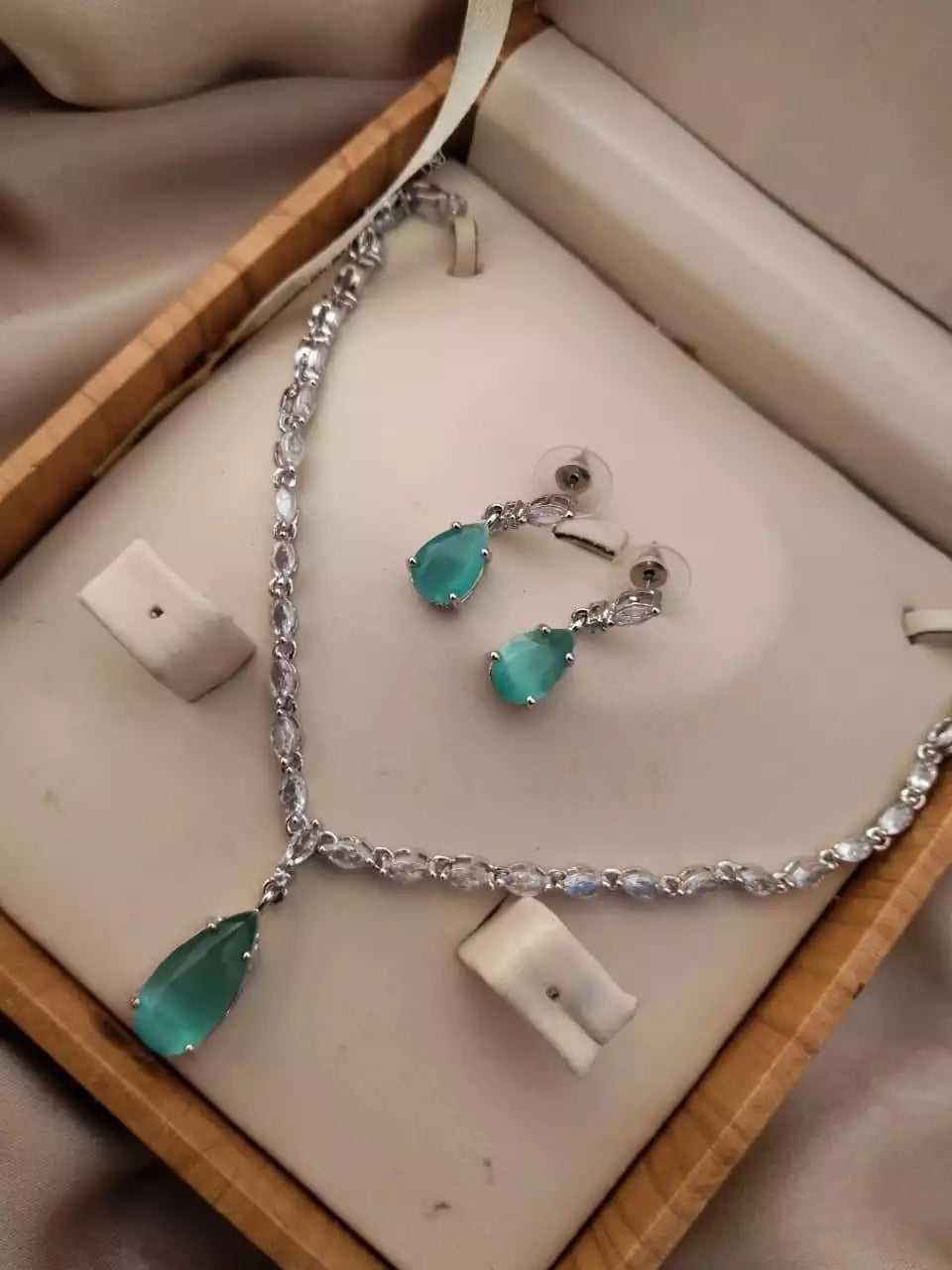 Real stone Zircon sets