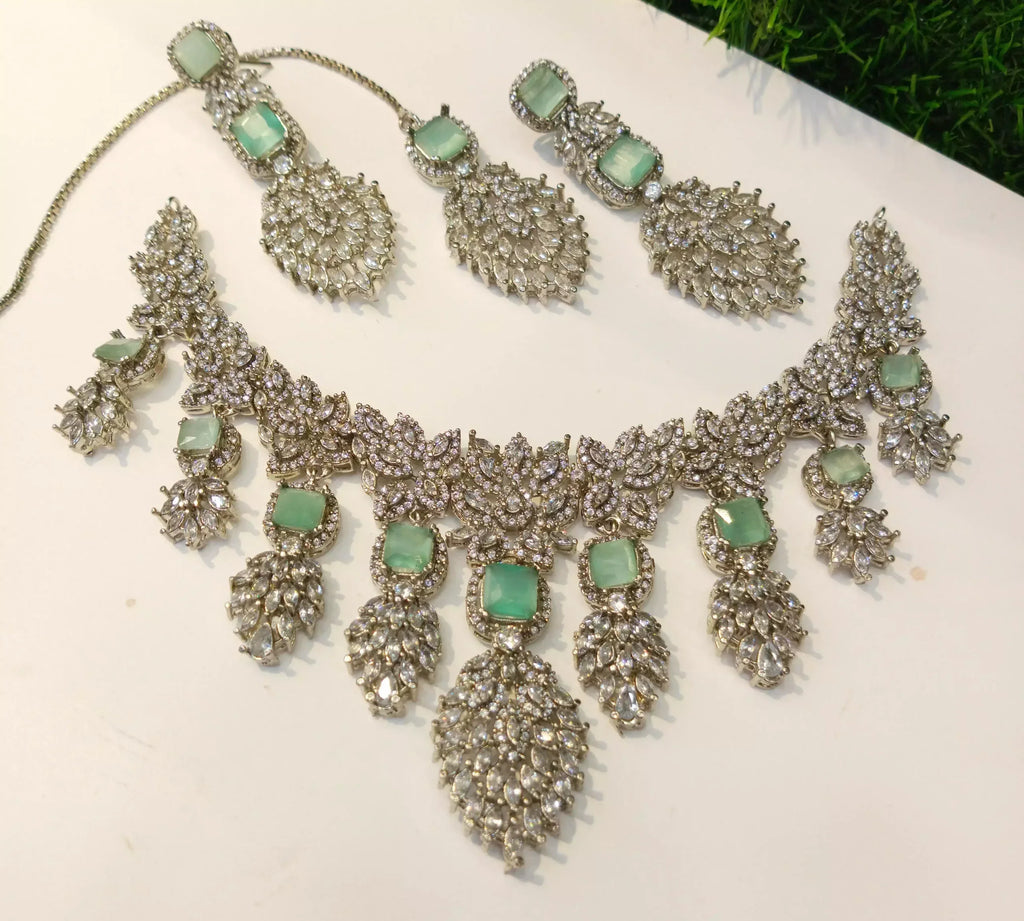 Rp jarao zircon bridal set