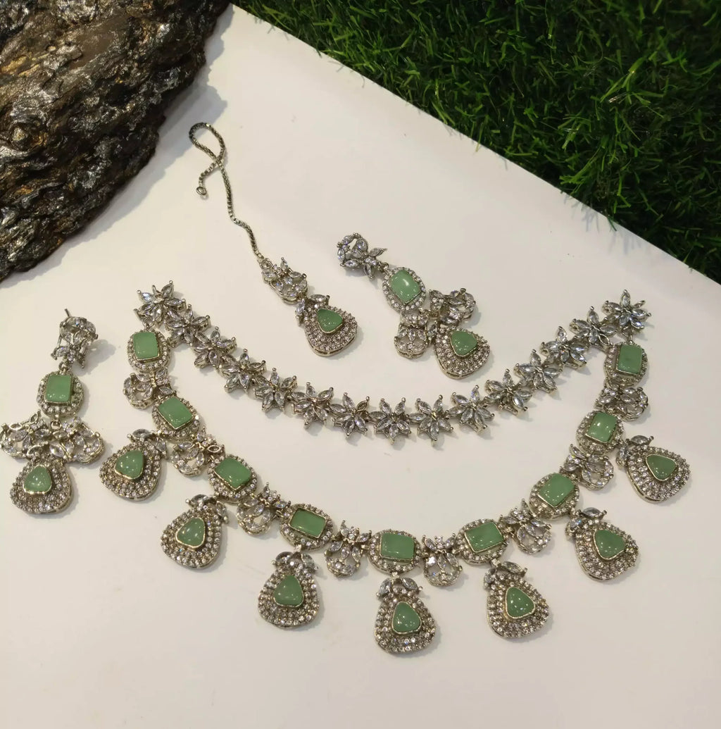 Rp jarao zircon bridal set