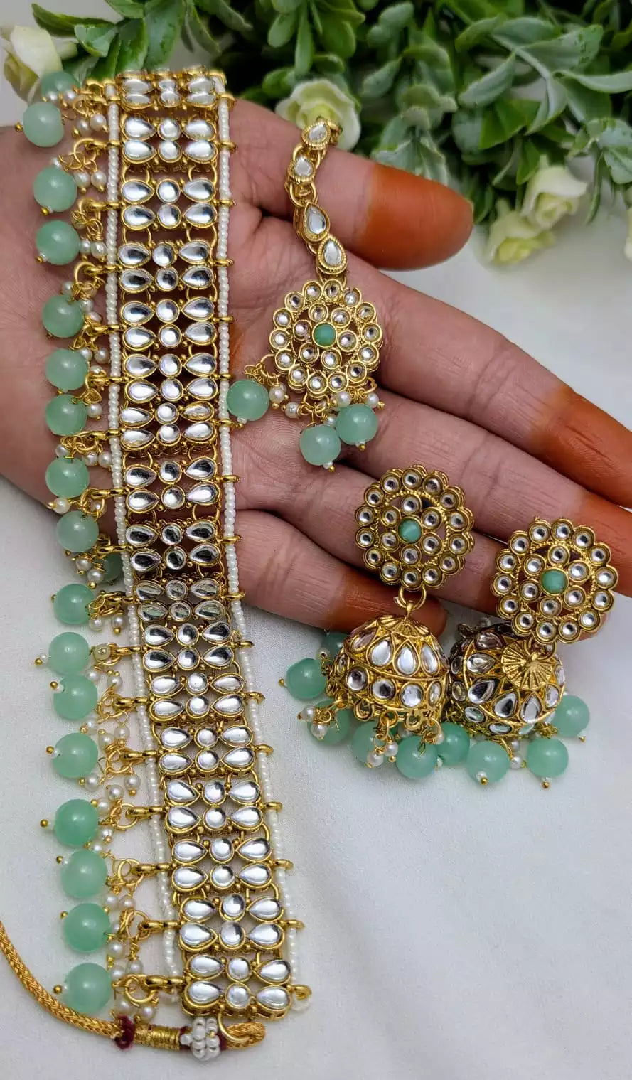 Kundan choker set