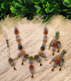 High quality zircon necklace set