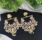 Designer jhumki earrings