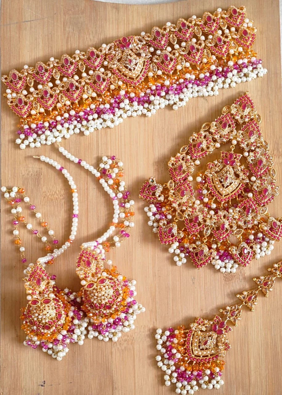 Navratan Indian Heavy bridal set