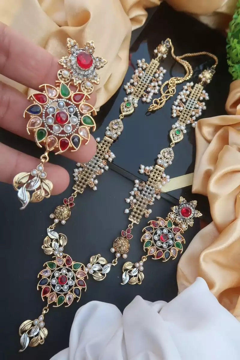 Long Egyptian maala set Main image