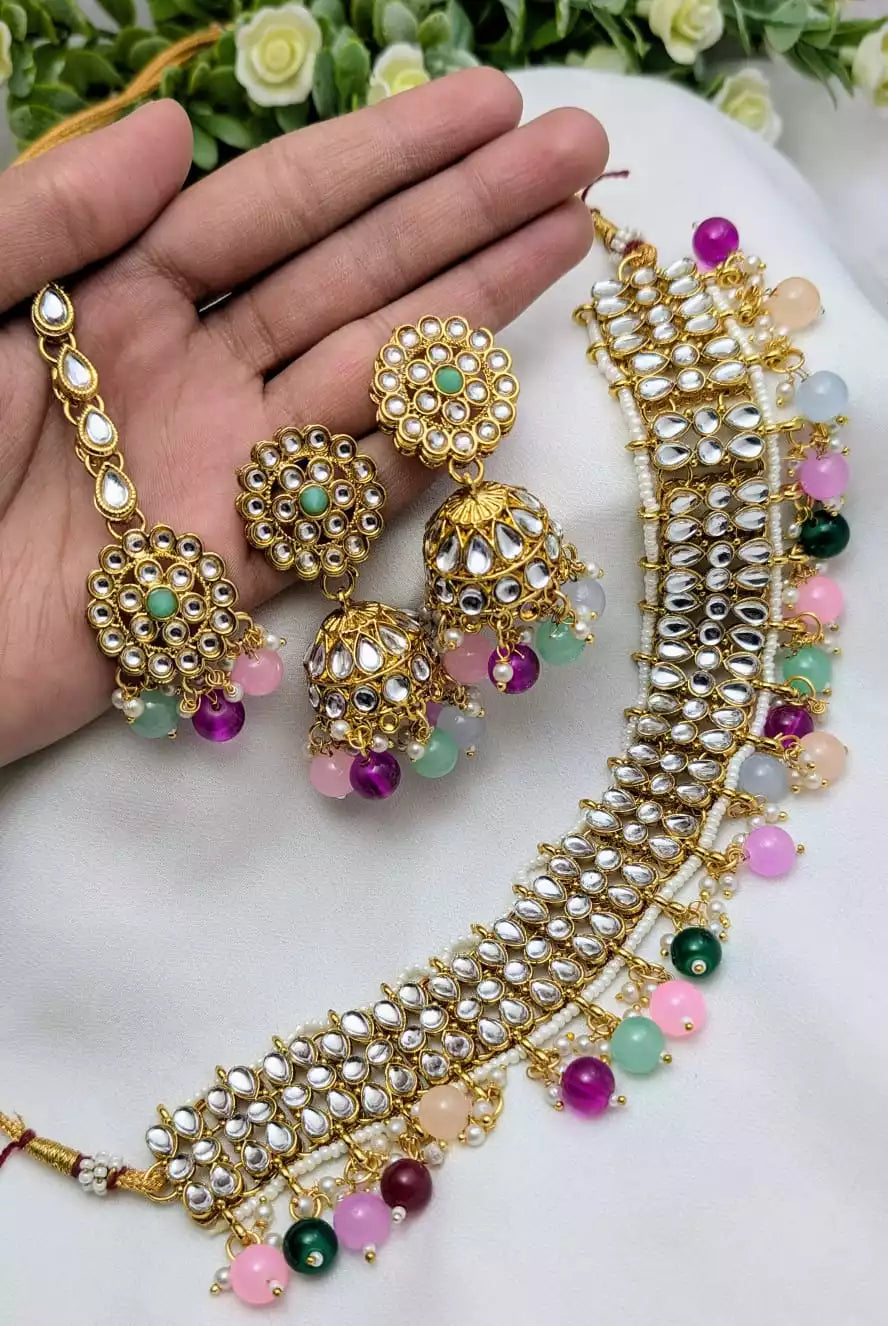 Kundan choker set