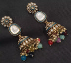 Indian kundan jhumki