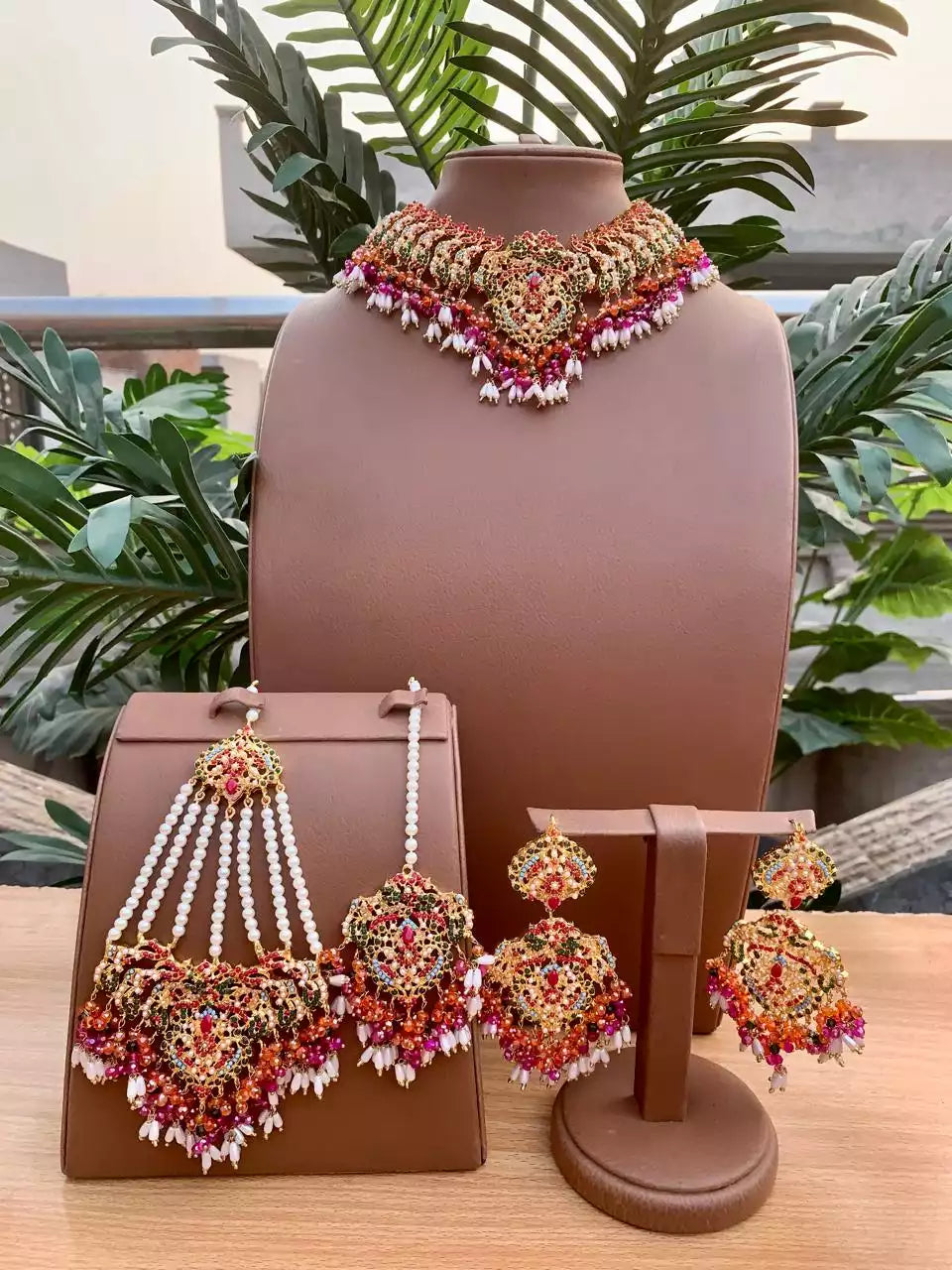 Handmade Noratan bridal set Main image