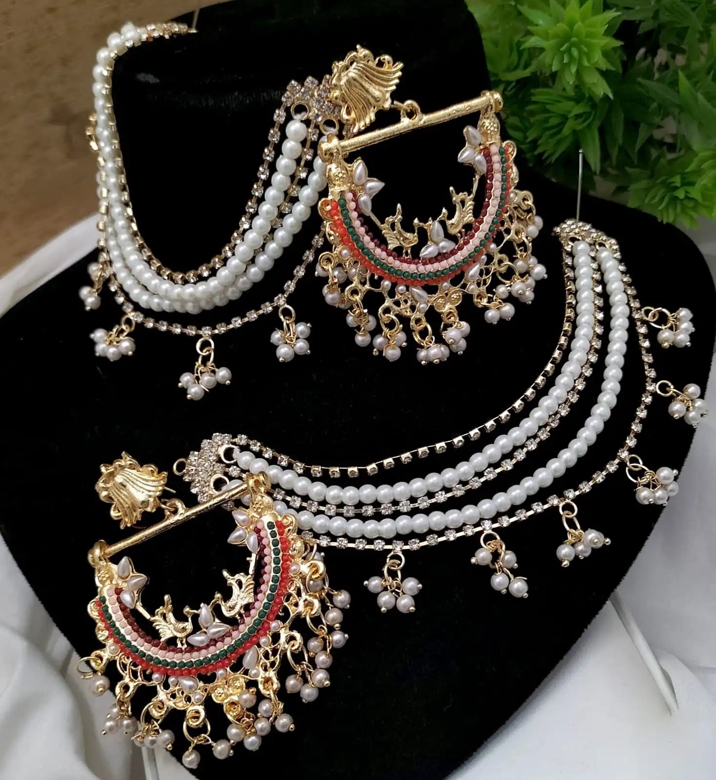 Noratan earrings with saharay