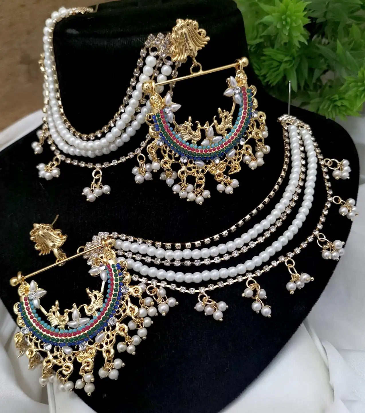 Noratan earrings with saharay