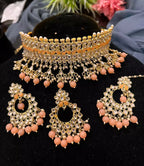 Dabbi kundan choker set