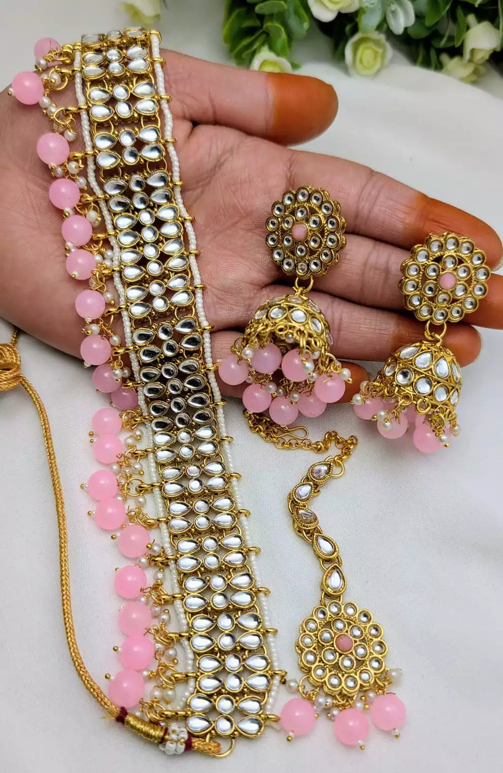 Kundan choker set