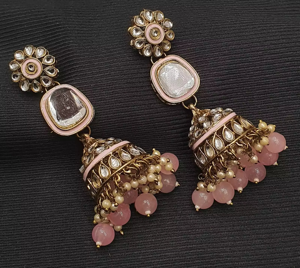Indian kundan jhumki
