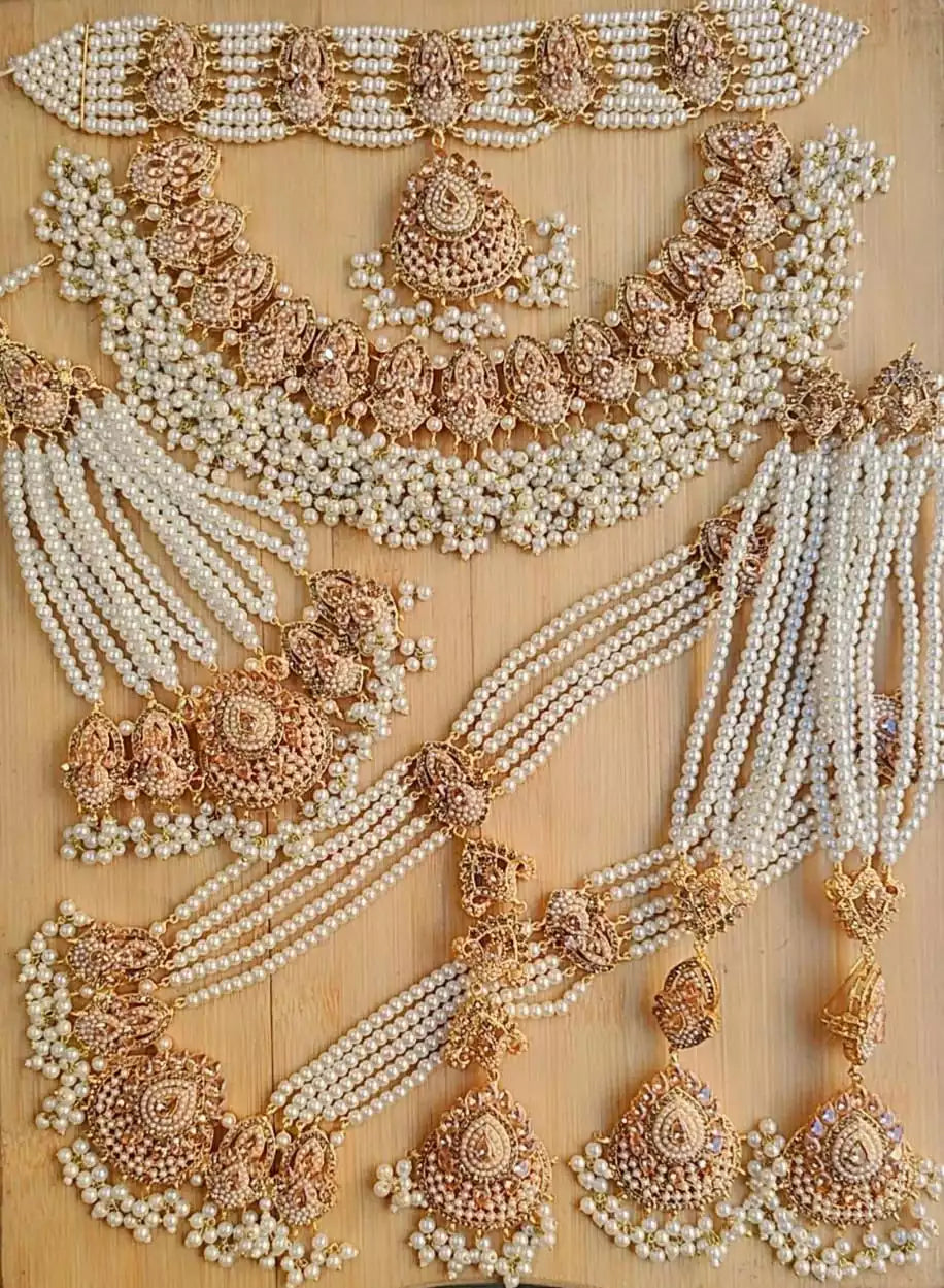Raani bridal set with maala