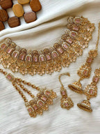 Zircon Floral Bridal set