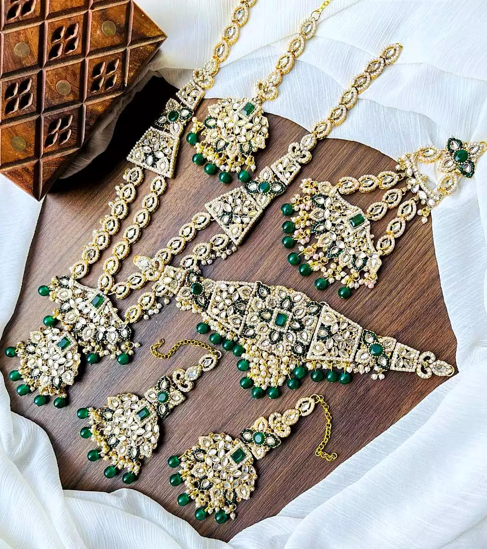 Double dholna bridal set