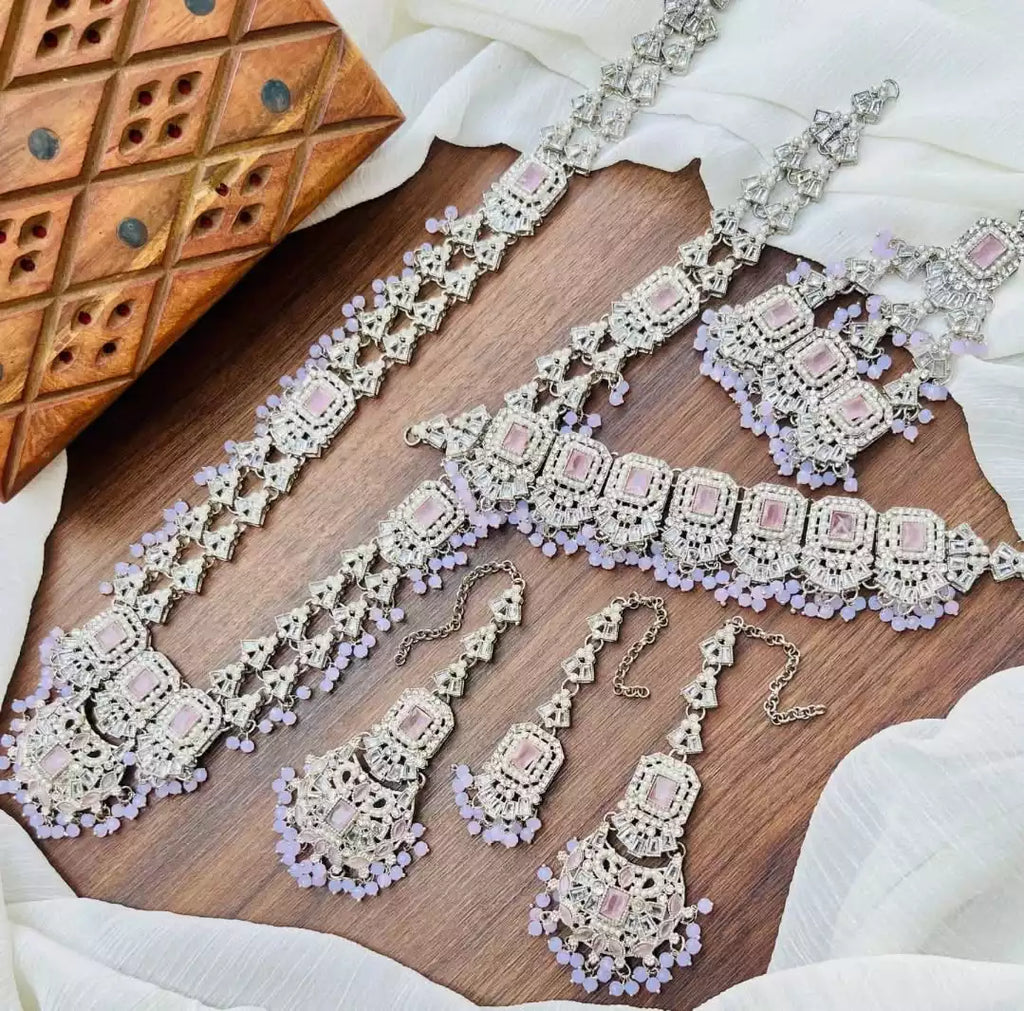 Double dholna bridal set