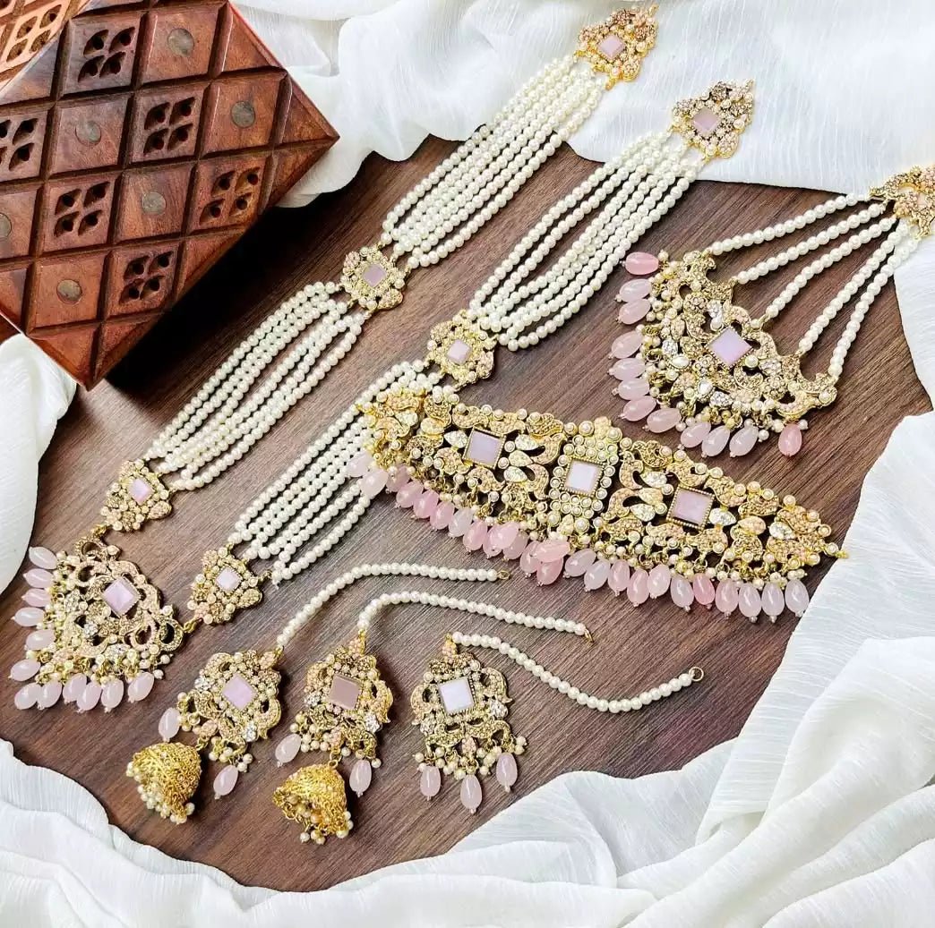 Royal pearl bridal set
