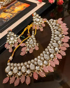 Antique kundan necklace set