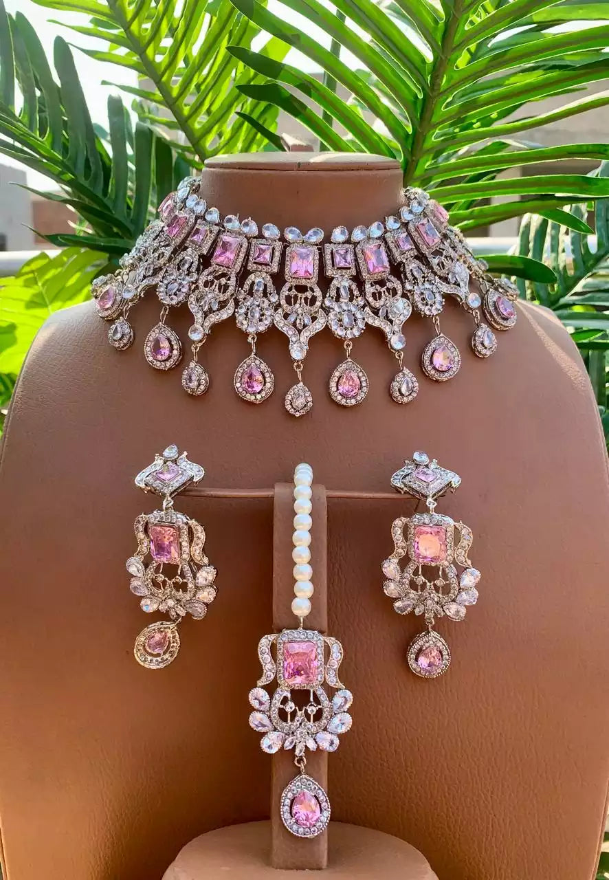 Rp jarao zircon bridal set