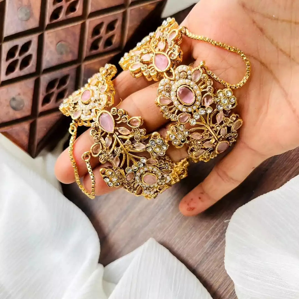 Noratan openable bangle pair