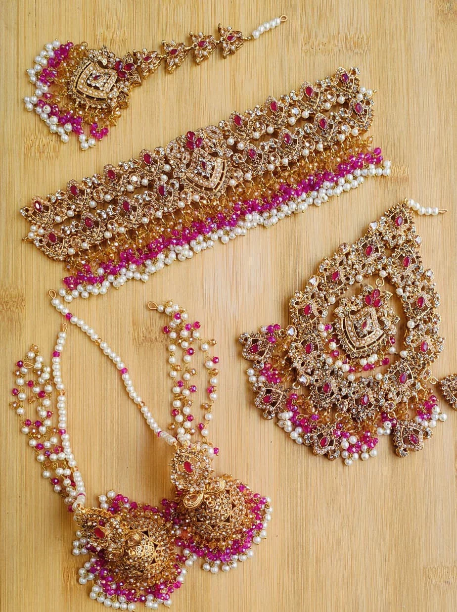 Navratan Indian Heavy bridal set