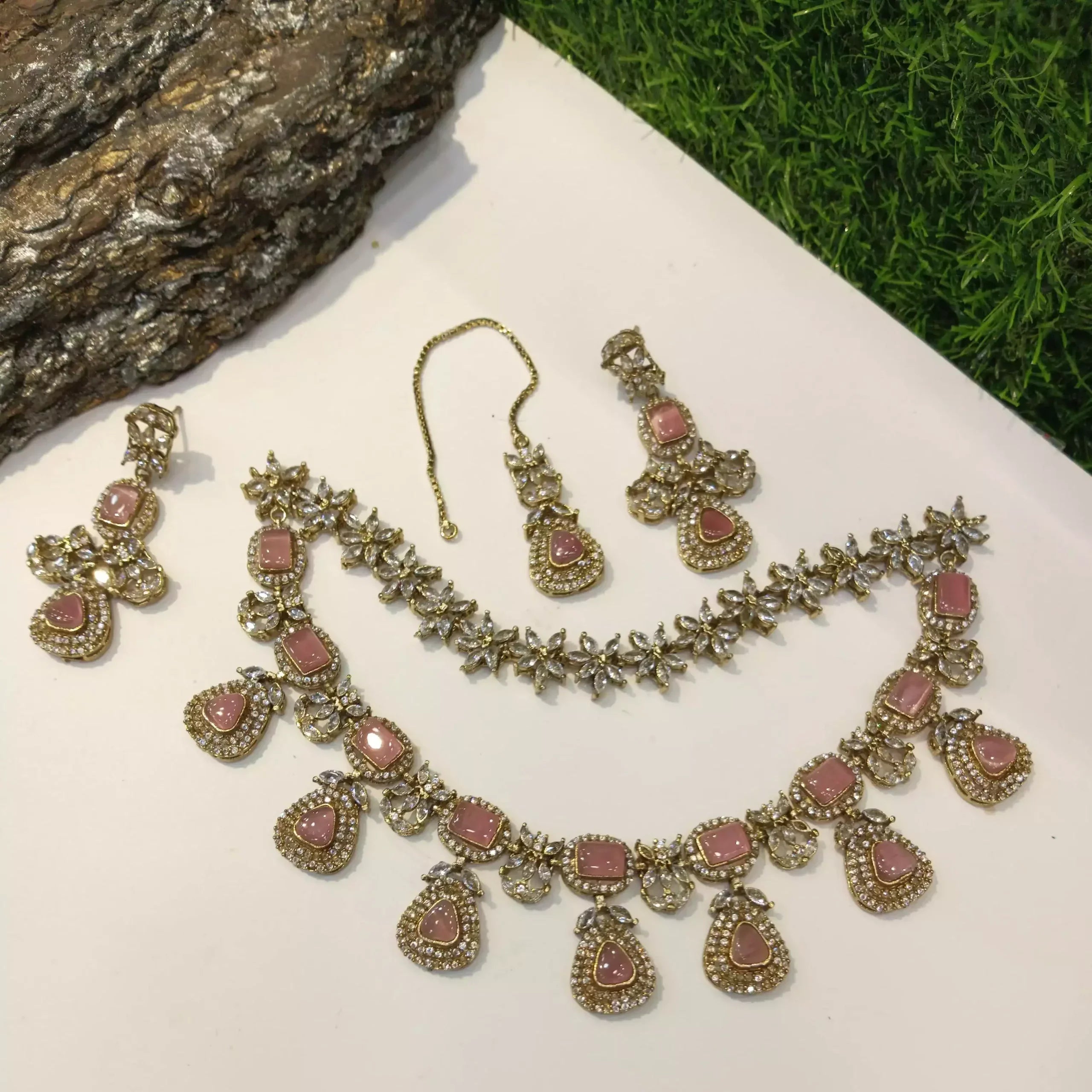 Rp jarao zircon bridal set