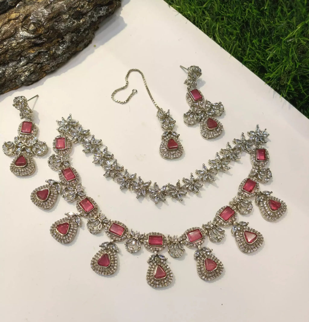 Rp jarao zircon bridal set