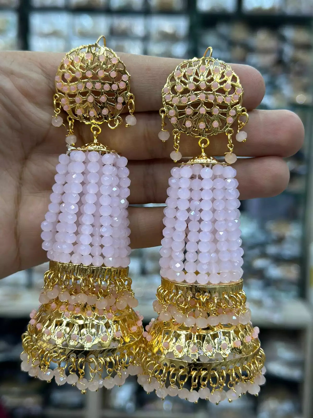 Hyderabadi big size earrings