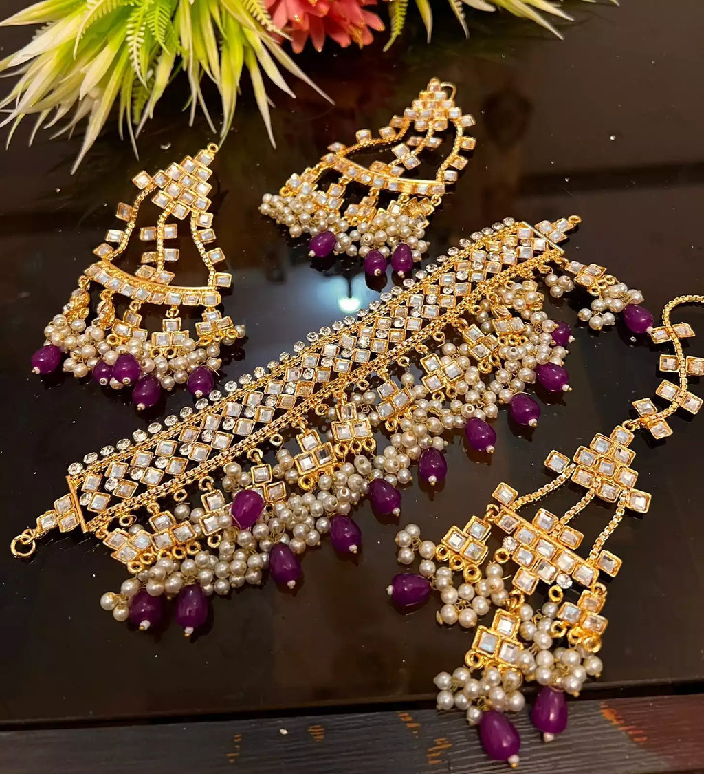 Kundan choker set