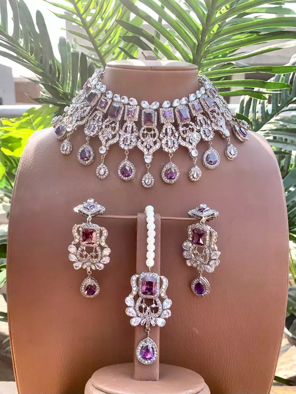 Rp jarao zircon bridal set