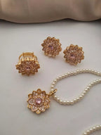 Zircon pendant set with ring-002
