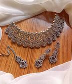 American diamond bridal set