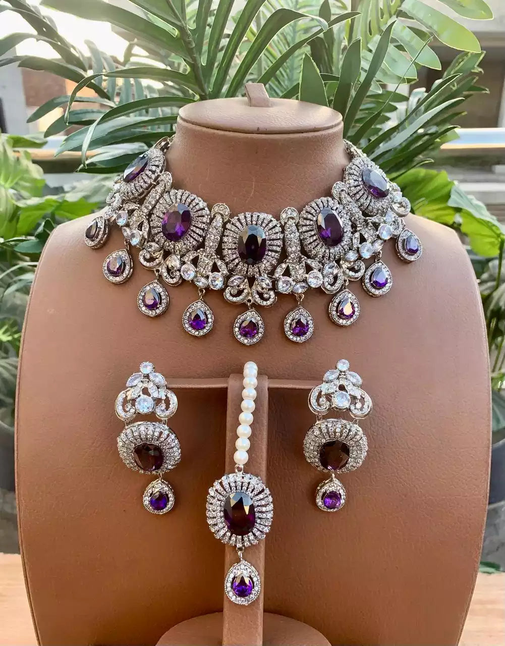 Rp jarao bridal set with teeka