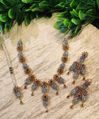 High quality zircon necklace set
