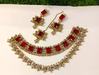 Double layer zircon bridal set