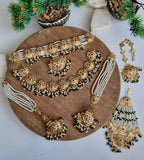 Hyderabadi double bridal set