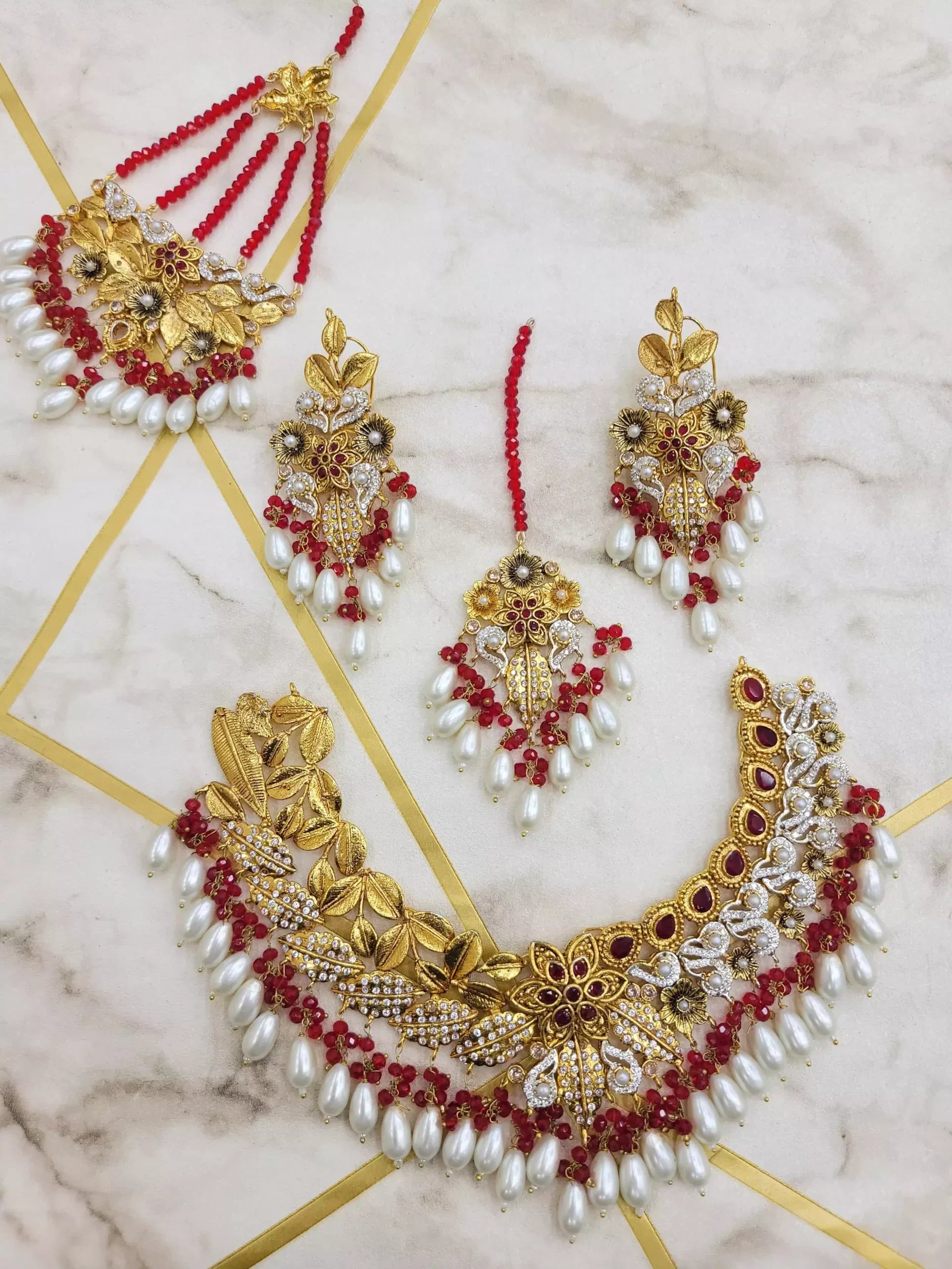 Designer Polki bridal set