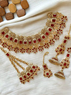 Zircon Floral Bridal set