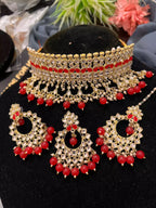 Dabbi kundan choker set