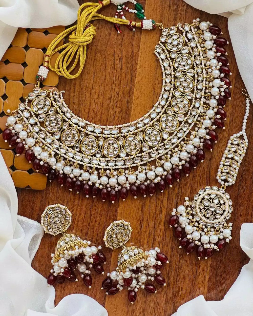 Kundan bridal set