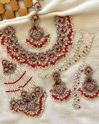 Noratan bridal set with jhumar