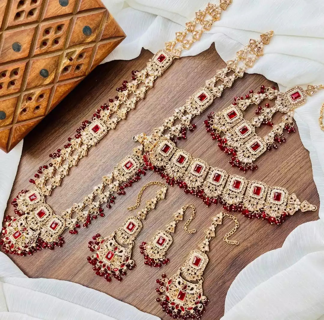 Double dholna bridal set Main image