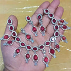 American diamond necklace set