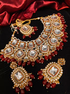 Indian kundan necklace set
