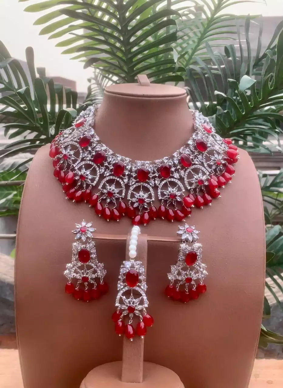 Designer bridal necklace set