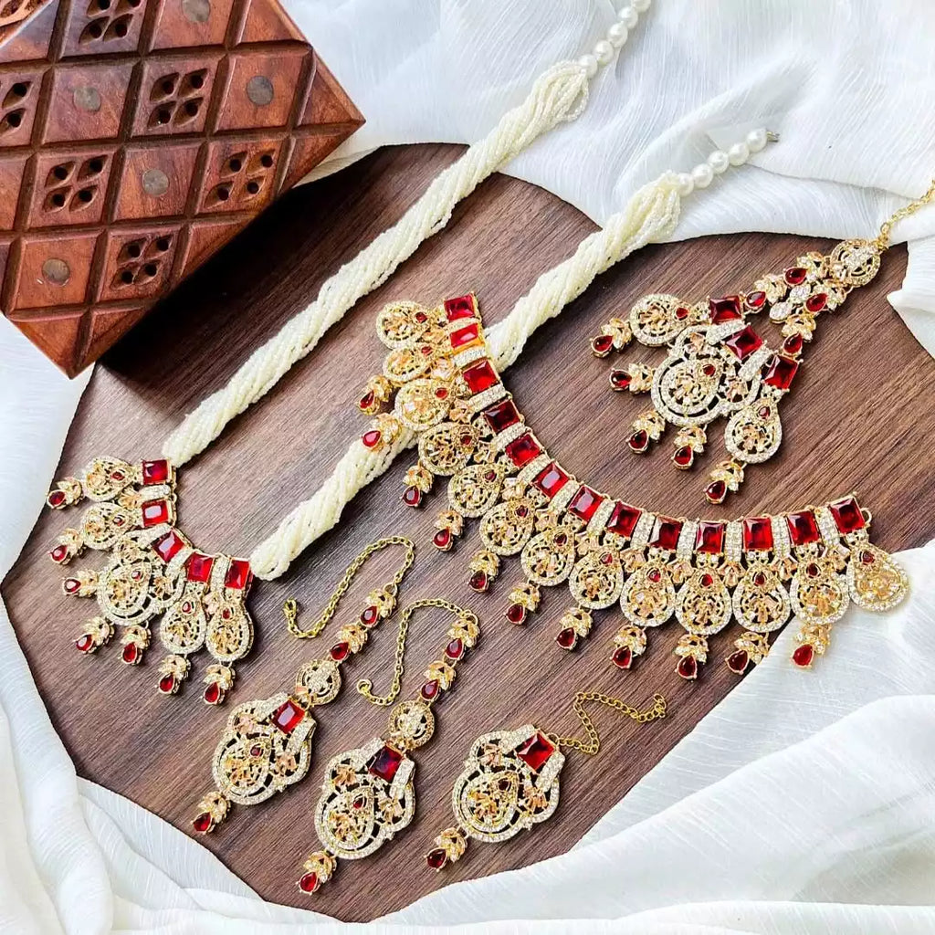 Double dholna bridal set