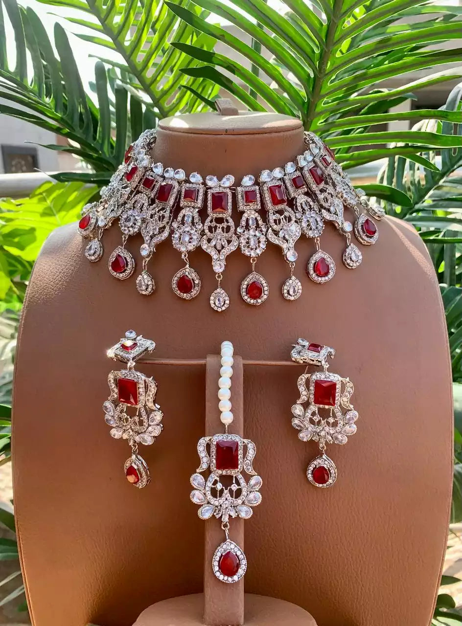 Rp jarao zircon bridal set