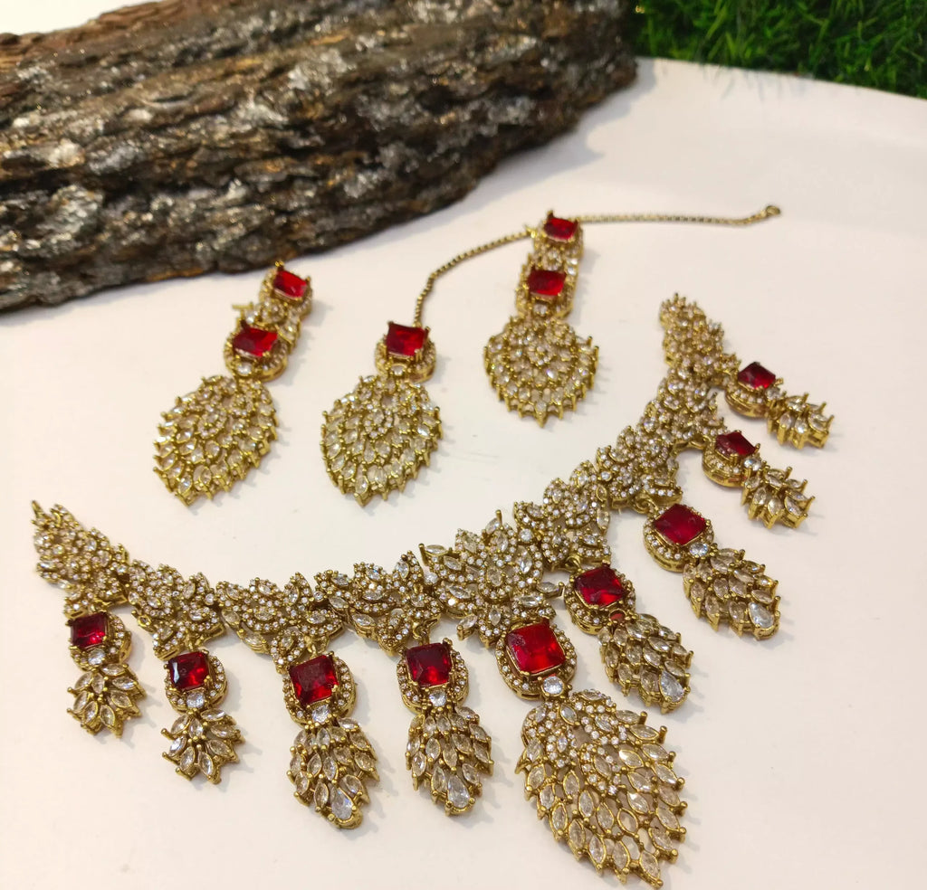 Rp jarao zircon bridal set